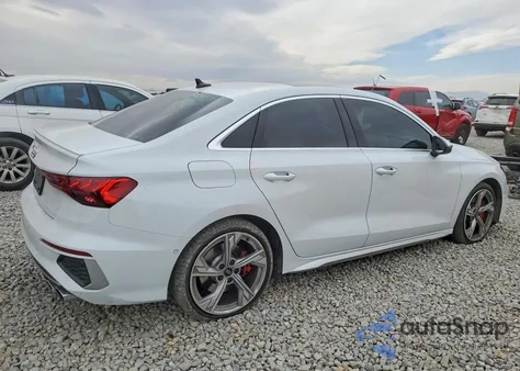 2023 Audi S3 Premium Plus z USA, uszkodzony, nr VIN WAUH3DGY2PA099287